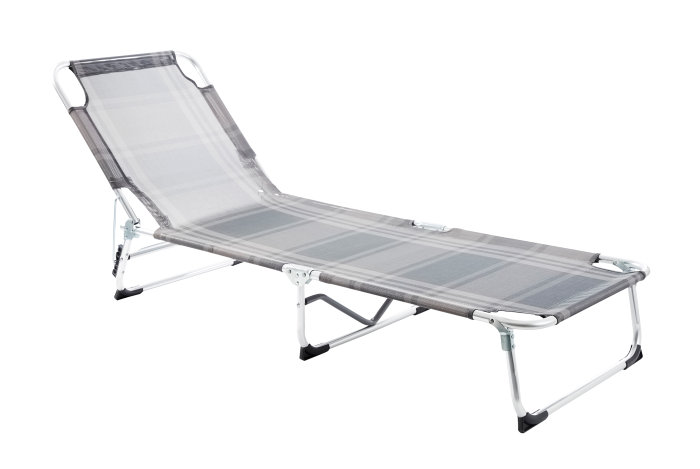Camping Tel Aviv solseng med justerbar rygglene - Sunlife